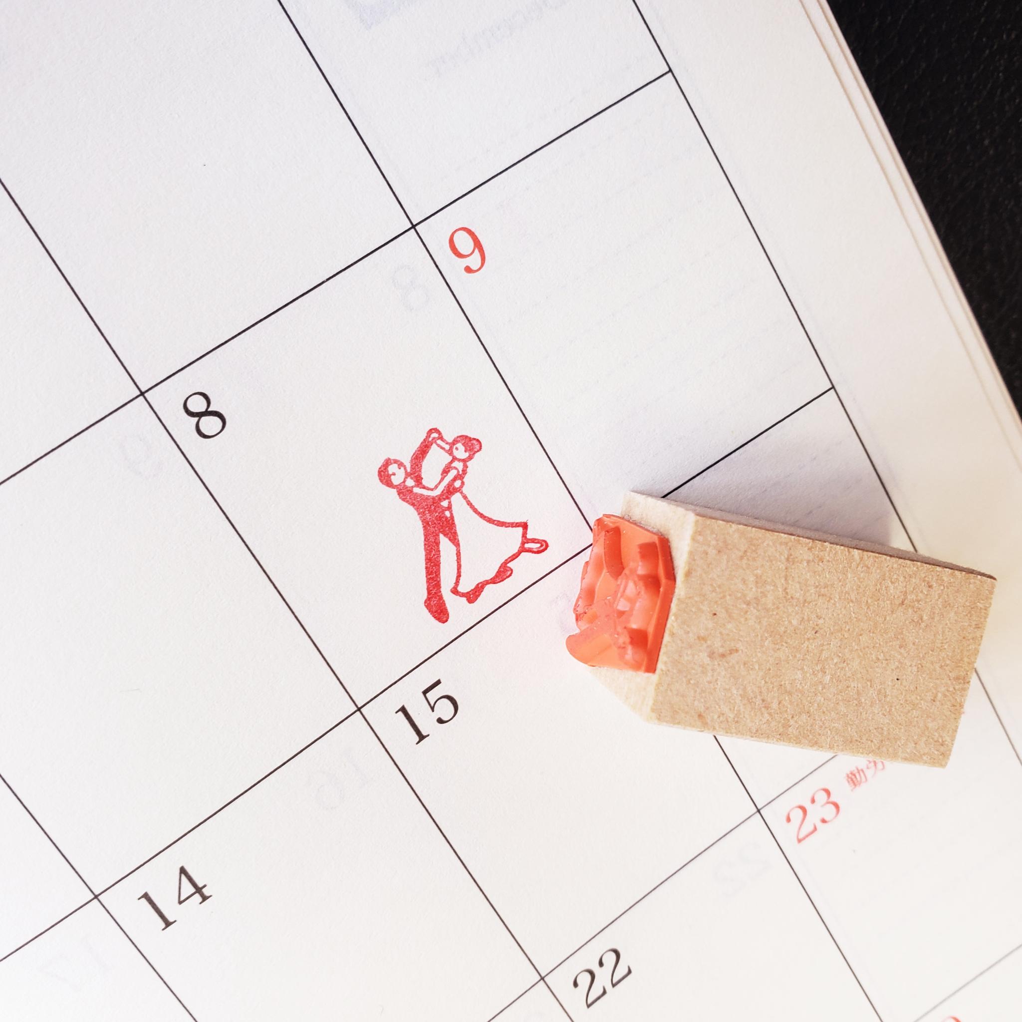 社交ダンススタンプ(ゴム印) | 2枚目