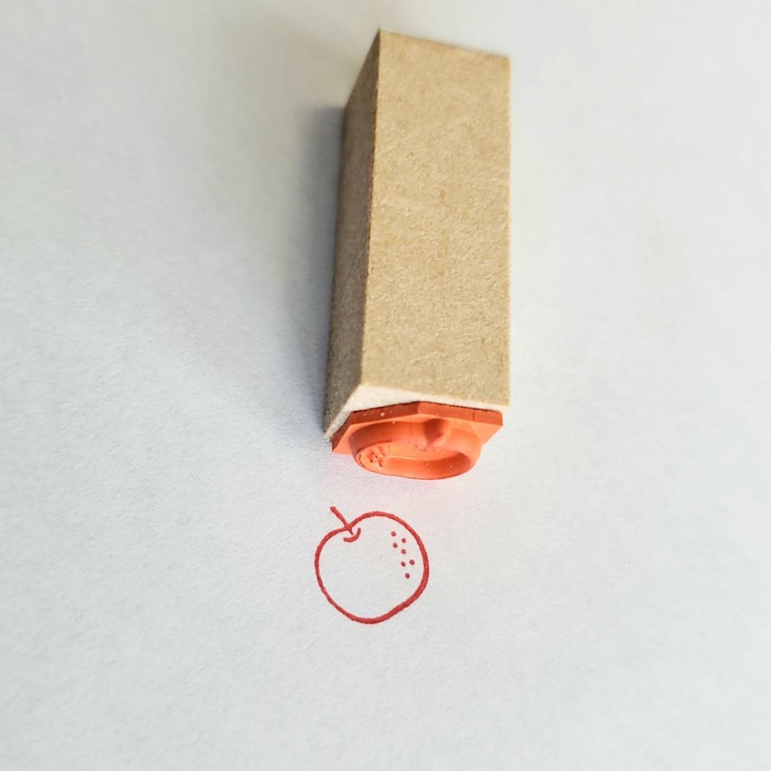 梨 なしミニスタンプ(ゴム印) | 2枚目